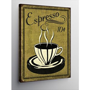 Kanvas Tablo Espresso Kahve Temalı