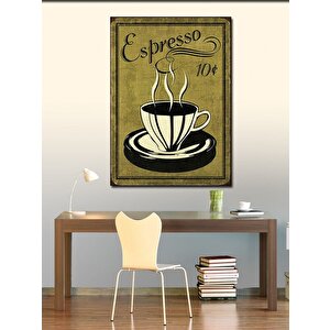 Kanvas Tablo Espresso Kahve Temalı