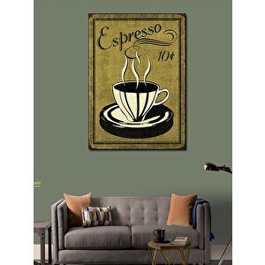 Kanvas Tablo Espresso Kahve Temalı