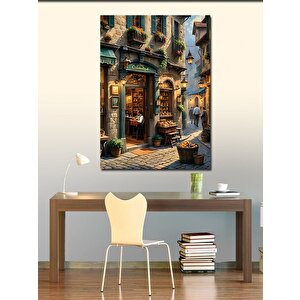 Kanvas Tablo Retro Dükkan 70x100 cm