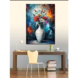 Kanvas Tablo Vazodaki Çiçekler 70x100 cm