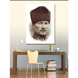 Kanvas Tablo Mustafa Kemal Atatürk 100x140 cm