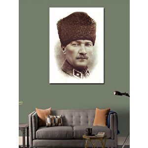 Kanvas Tablo Mustafa Kemal Atatürk 100x140 cm