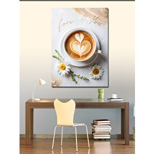 Kanvas Tablo Kahve Fincanı 70x100 cm