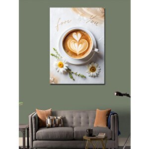 Kanvas Tablo Kahve Fincanı 70x100 cm