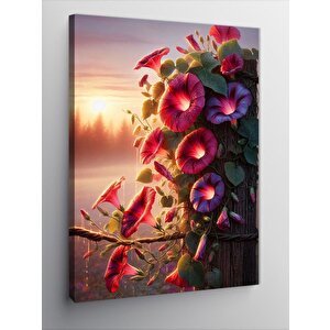Kanvas Tablo Gelincik Çiçekleri 70x100 cm