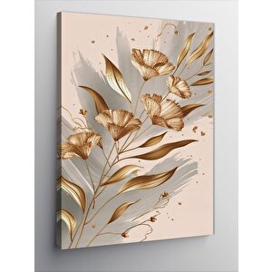 Kanvas Tablo Çiçekler Ve Yapraklar 70x100 cm