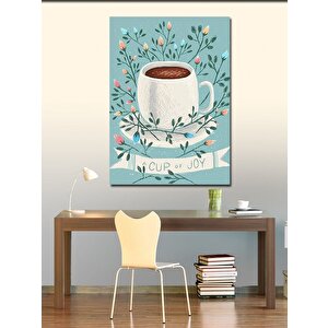 Kanvas Tablo Kahve Fincanı 100x140 cm
