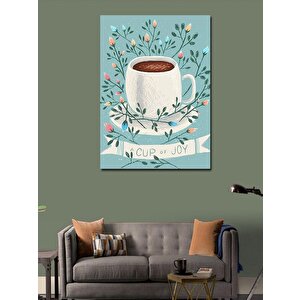 Kanvas Tablo Kahve Fincanı 100x140 cm