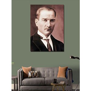 Kanvas Tablo Mustafa Kemal Atatürk 100x140 cm