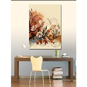 Kanvas Tablo Çiçekler Ve Desenler 70x100 cm