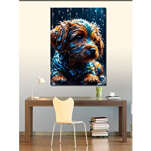 Kanvas Tablo Sevimli Köpek