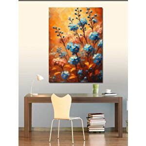 Kanvas Tablo Yağlı Boya Çiçekler 70x100 cm