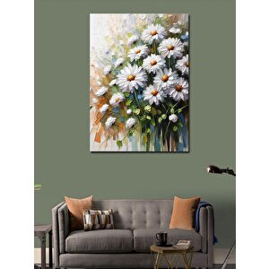Kanvas Tablo Papatyalar 70x100 cm