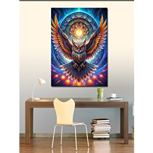 Kanvas Tablo Uçağın Baykuş 70x100 cm