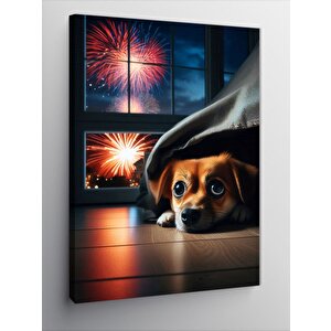 Kanvas Tablo Sevimli Köpek