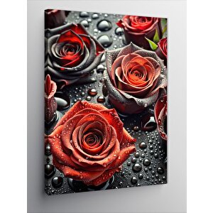 Kanvas Tablo Kırmızı Güller 70x100 cm