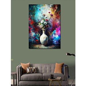 Kanvas Tablo Vazodaki Çiçekler 70x100 cm