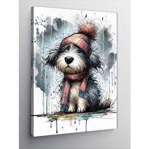 Kanvas Tablo Bereli Köpek