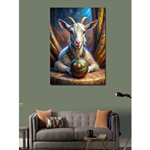 Kanvas Tablo Büyücü Keçi 70x100 cm