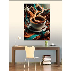 Kanvas Tablo Kahve Fincanı 100x140 cm