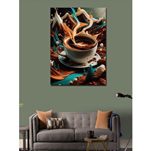 Kanvas Tablo Kahve Fincanı 100x140 cm