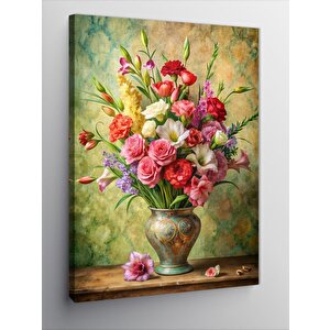 Kanvas Tablo Vazodaki Çiçekler 70x100 cm