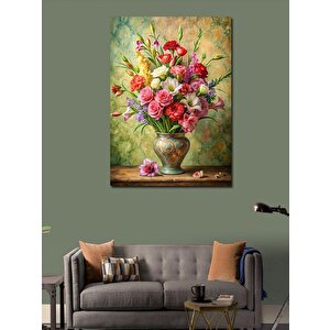 Kanvas Tablo Vazodaki Çiçekler 70x100 cm