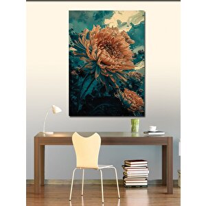 Kanvas Tablo Büyük Çiçekler 70x100 cm