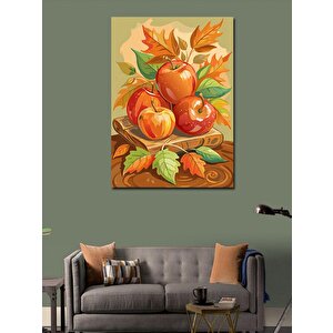 Kanvas Tablo Domatesler Ve Yapraklar 70x100 cm