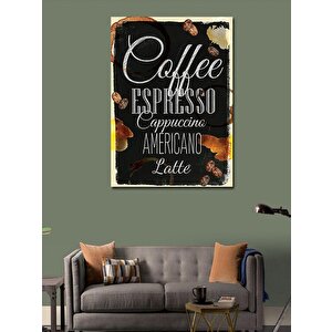 Kanvas Tablo Kahve Temalı 70x100 cm