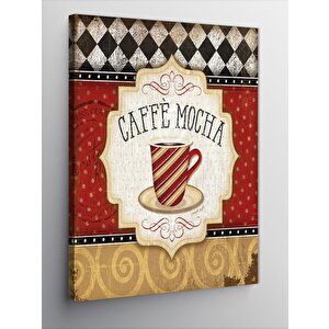 Kanvas Tablo Mocha Kahve Temalı