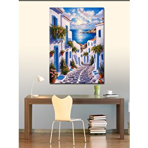 Kanvas Tablo Bodrum Evleri 70x100 cm