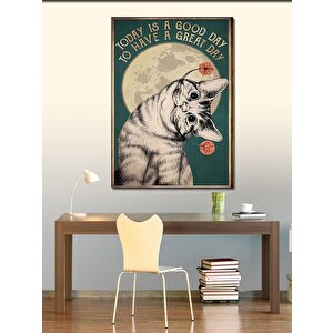 Kanvas Tablo Sevimli Kedi