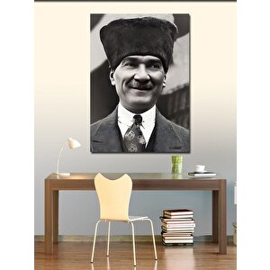 Kanvas Tablo Mustafa Kemal Atatürk 100x140 cm