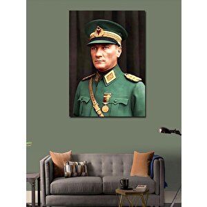 Kanvas Tablo Mustafa Kemal Atatürk 70x100 cm