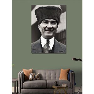 Kanvas Tablo Mustafa Kemal Atatürk 70x100 cm