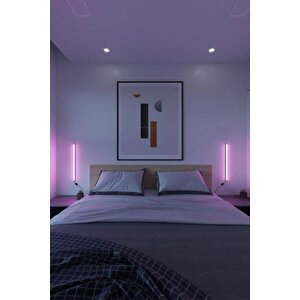 2 Adet Mini Led Işık Uzaktan Kumandalı 4 Farklı Mod - 16 Farklı Renk Miniledr