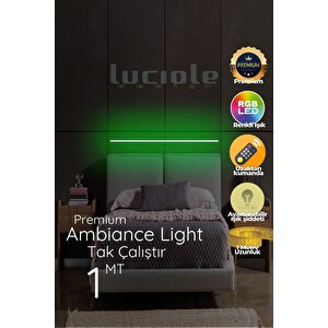 Led Abajur Işık Uzaktan Kumandalı Rgb Animasyon Renk Ledmor