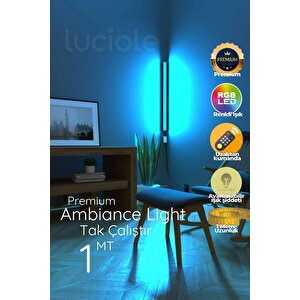 Led Işık Uzaktan Kumandalı Yapışkanlı Renk Animasyon Lepurple