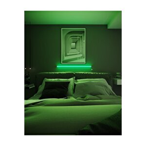 Uzaktan Kumandalı Led Abajur Gece Lambası Rgb 256 Renk Yuksek Işık Sistemi
