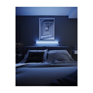 Uzaktan Kumandalı Led Abajur Gece Lambası Rgb 256 Renk Yuksek Işık Sistemi