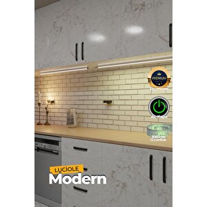Mutfak Tezgah Altı Led Mutfak Işık Bar Aç Kapa Günışığı Yapışkanlı 1 Metre - Led Işık Mtgun5