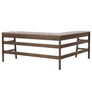 Zeytin Ahşap Çalışma Masası 180x60 Ceviz Renk Cpt4628-170 Ceviz