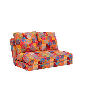 Taida İkili Katlanır Yataklı Uzanma Koltuğu Patchwork