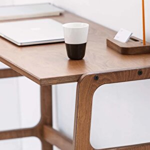 Ceres Ahşap Çalışma Masası 125x60 Tik Renk Cpt4632-125