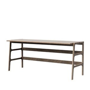 Rustico Ahşap Çalışma Masası 180x50 Ceviz Renk Cpt4630-180
