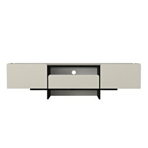 Dekorister Rogan Tv Stand Kumtaşı - Senkronsiyah