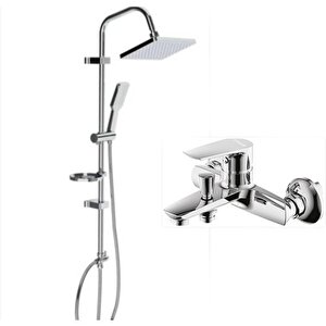 Sh630 İkili Solo Duş Seti Takımı (duş Sistemi+banyo Bataryası) So2500-sh630