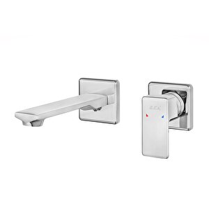 Eca Royal Ankastre Lavabo Bataryası Sıva Üstü Çift Rozet 102167621-kk